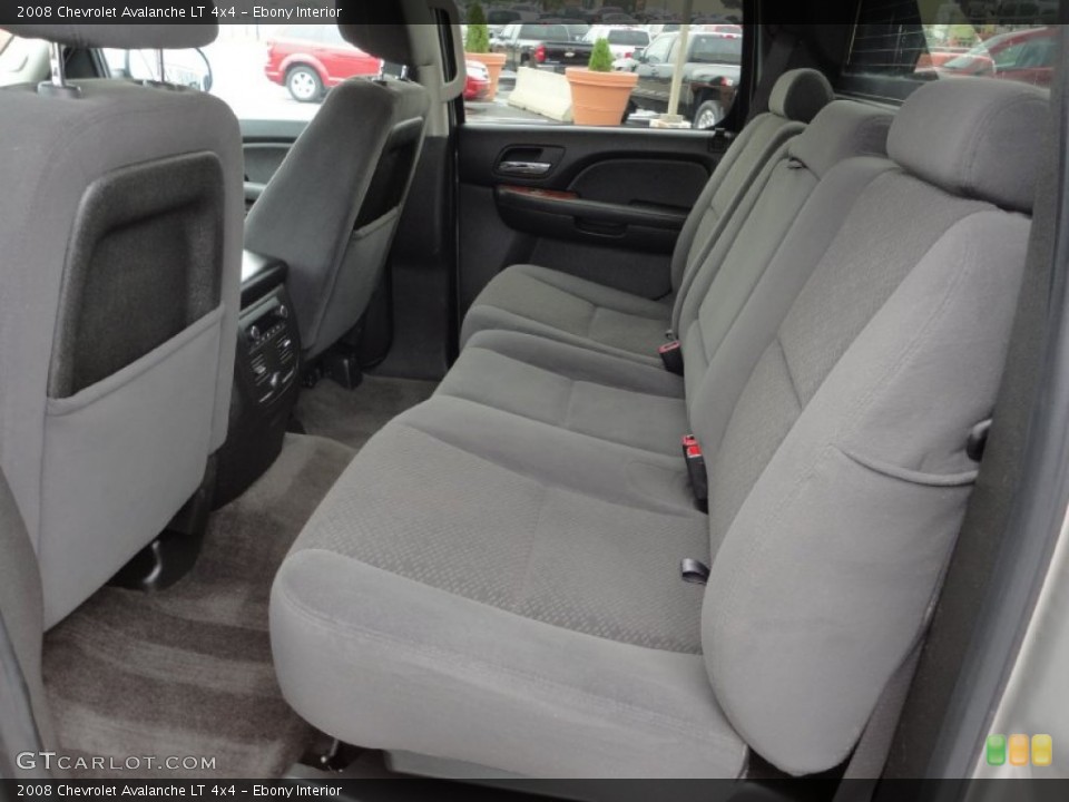 Ebony Interior Photo for the 2008 Chevrolet Avalanche LT 4x4 #51488713