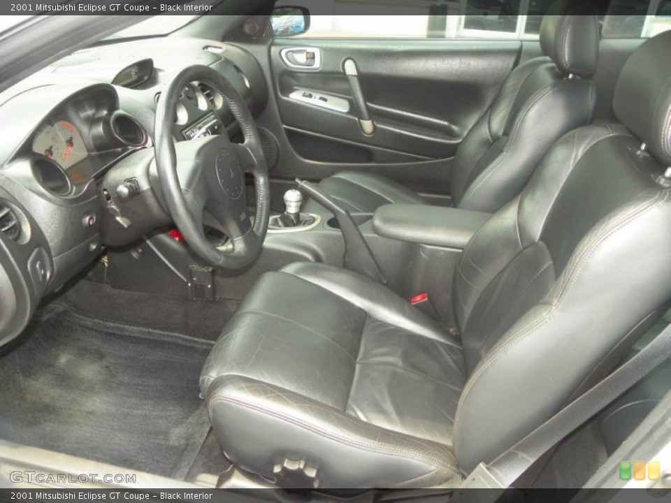 Black Interior Photo for the 2001 Mitsubishi Eclipse GT Coupe #51489427