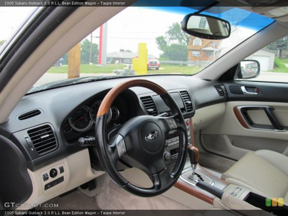 Taupe Interior Photo for the 2005 Subaru Outback 3.0 R L.L. Bean Edition Wagon #51491389