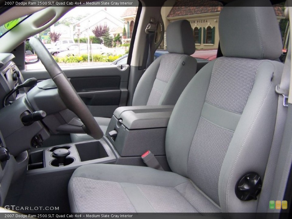 Medium Slate Gray Interior Photo for the 2007 Dodge Ram 2500 SLT Quad Cab 4x4 #51492955