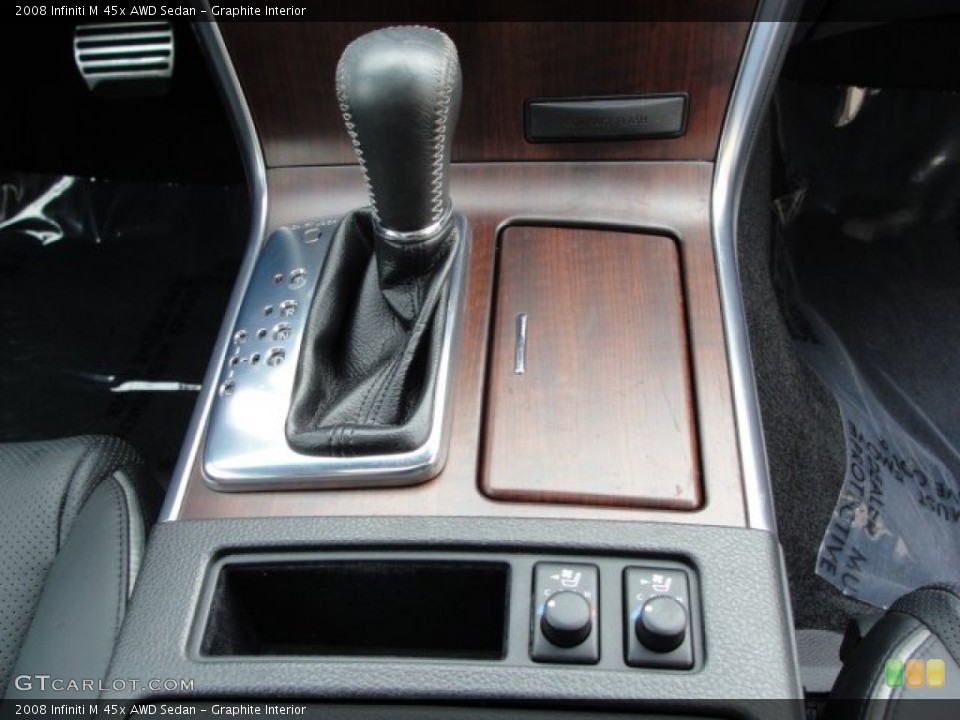 Graphite Interior Transmission for the 2008 Infiniti M 45x AWD Sedan #51493777