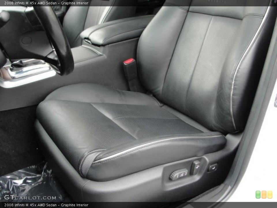 Graphite Interior Photo for the 2008 Infiniti M 45x AWD Sedan #51493810