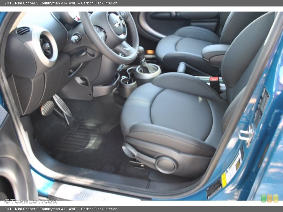 Carbon Black Interior Photo for the 2011 Mini Cooper S Countryman All4 AWD #51496189