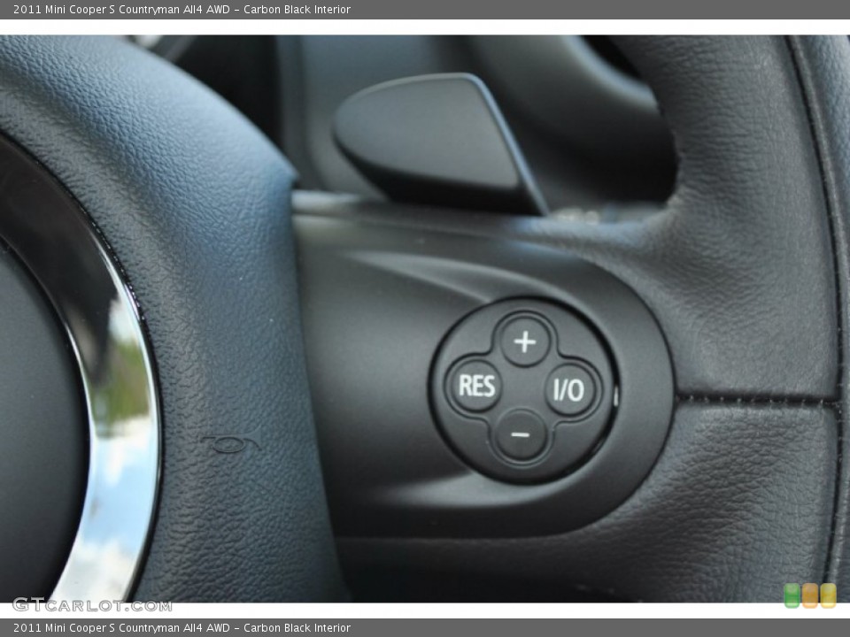 Carbon Black Interior Controls for the 2011 Mini Cooper S Countryman All4 AWD #51496270