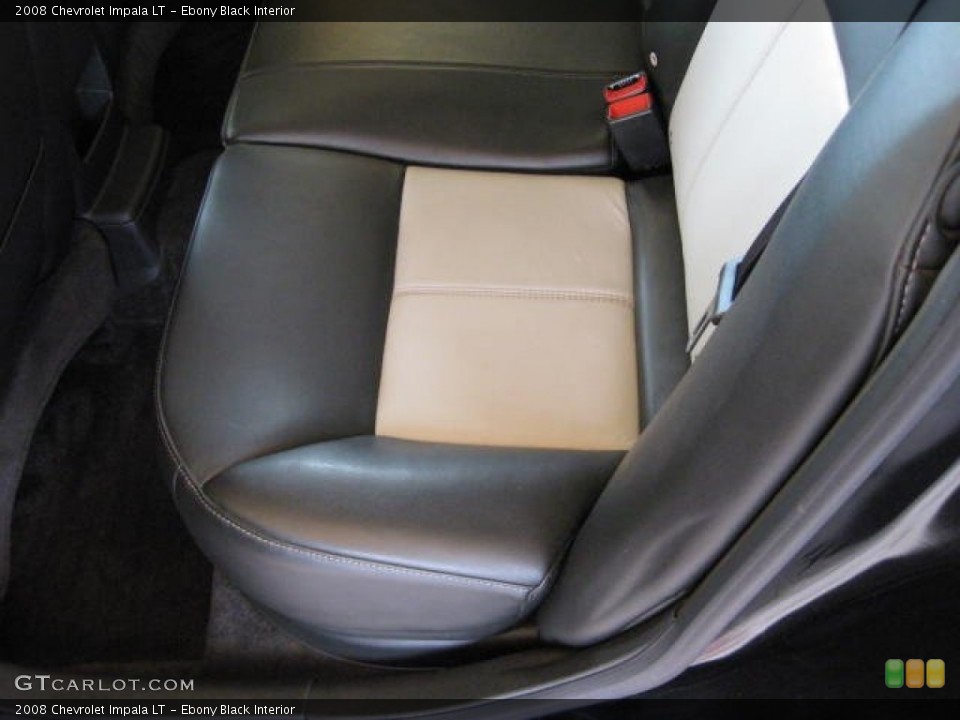Ebony Black Interior Photo for the 2008 Chevrolet Impala LT #51496861