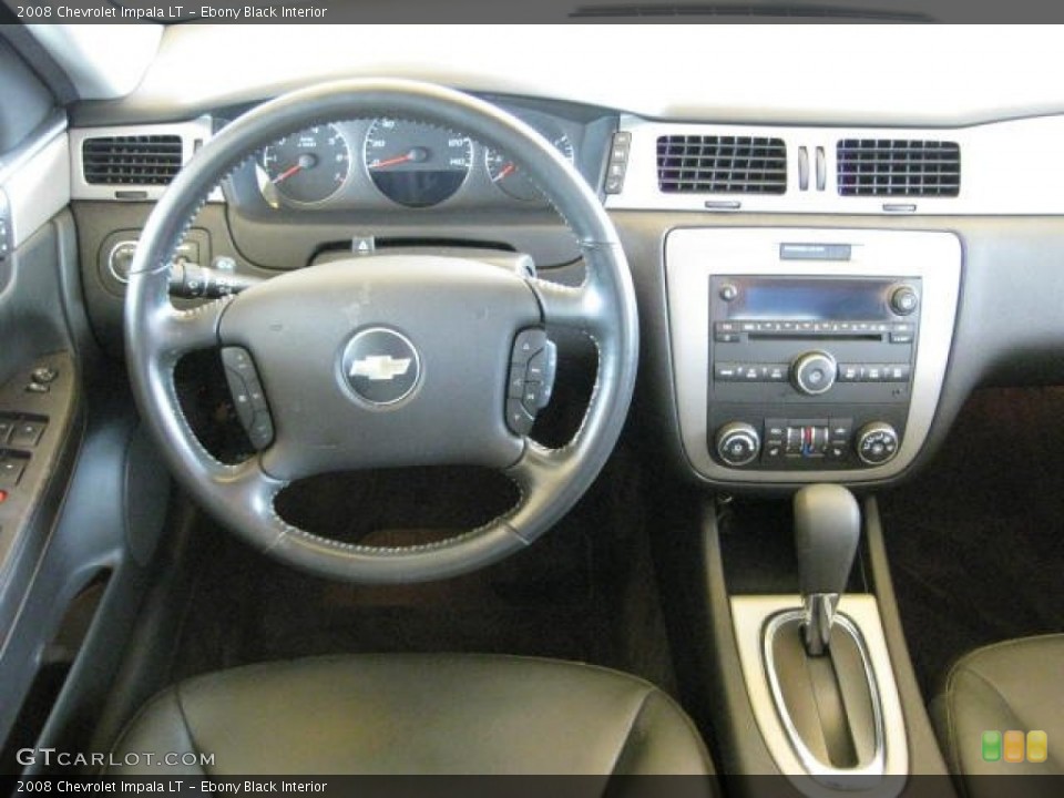 Ebony Black Interior Dashboard for the 2008 Chevrolet Impala LT #51496990