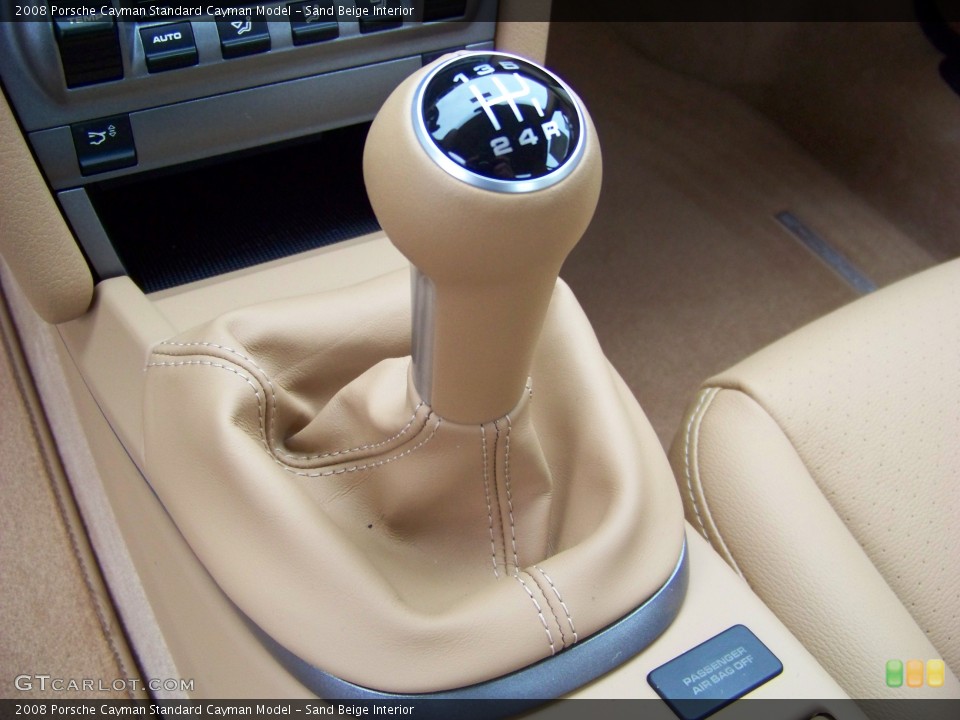 Sand Beige Interior Transmission for the 2008 Porsche Cayman  #514978