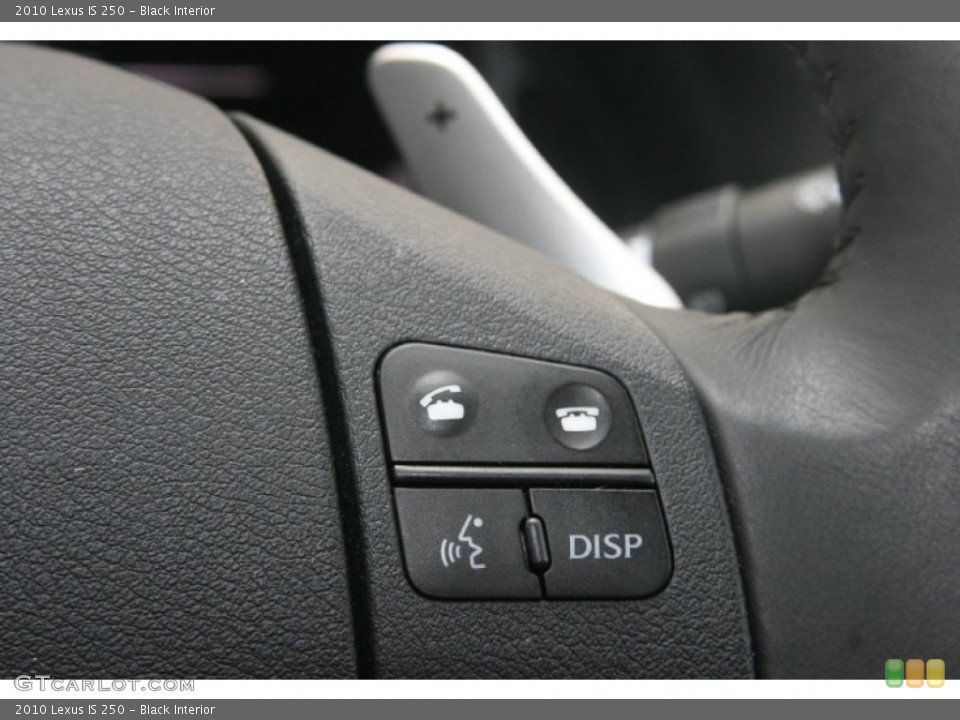 Black Interior Controls for the 2010 Lexus IS 250 #51499813