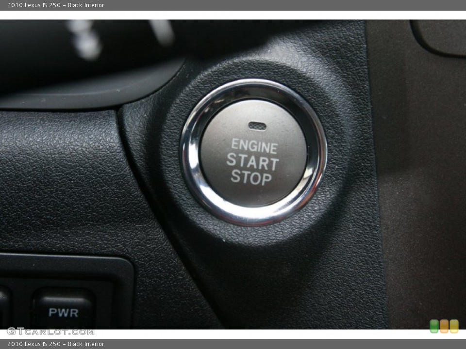 Black Interior Controls for the 2010 Lexus IS 250 #51499858