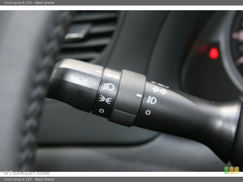 Black Interior Controls for the 2010 Lexus IS 250 #51499894
