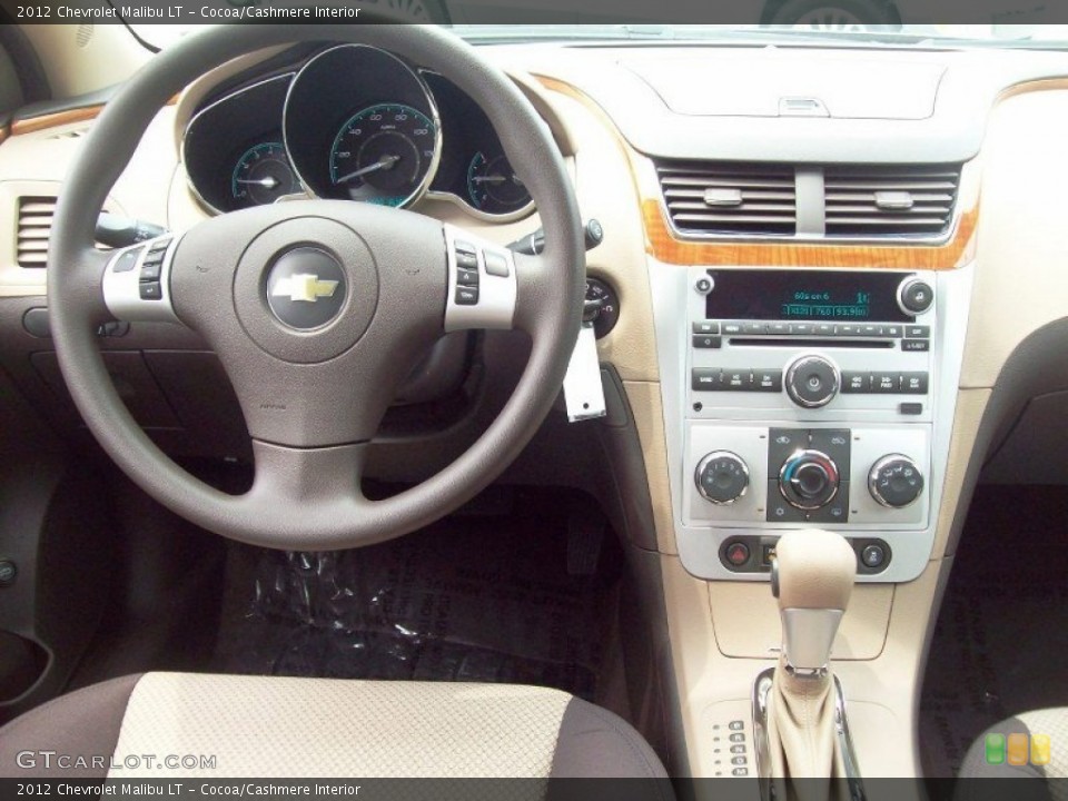 Cocoa/Cashmere Interior Dashboard for the 2012 Chevrolet Malibu LT #51500659