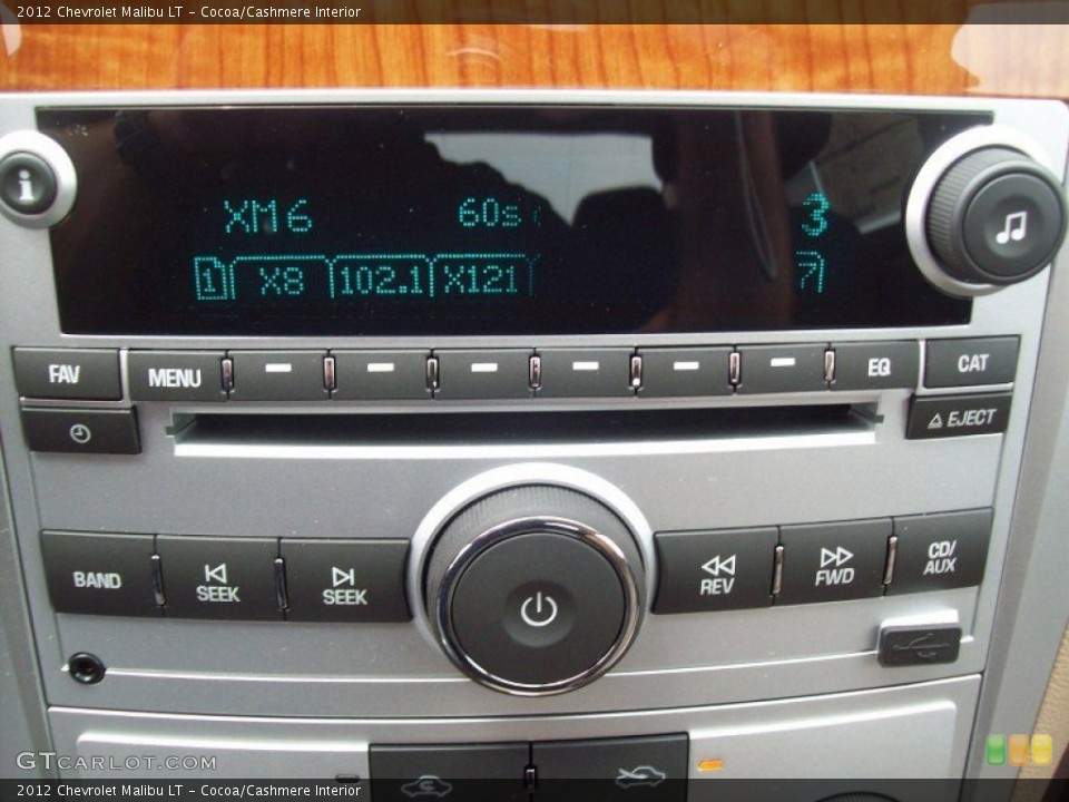 Cocoa/Cashmere Interior Controls for the 2012 Chevrolet Malibu LT #51500671