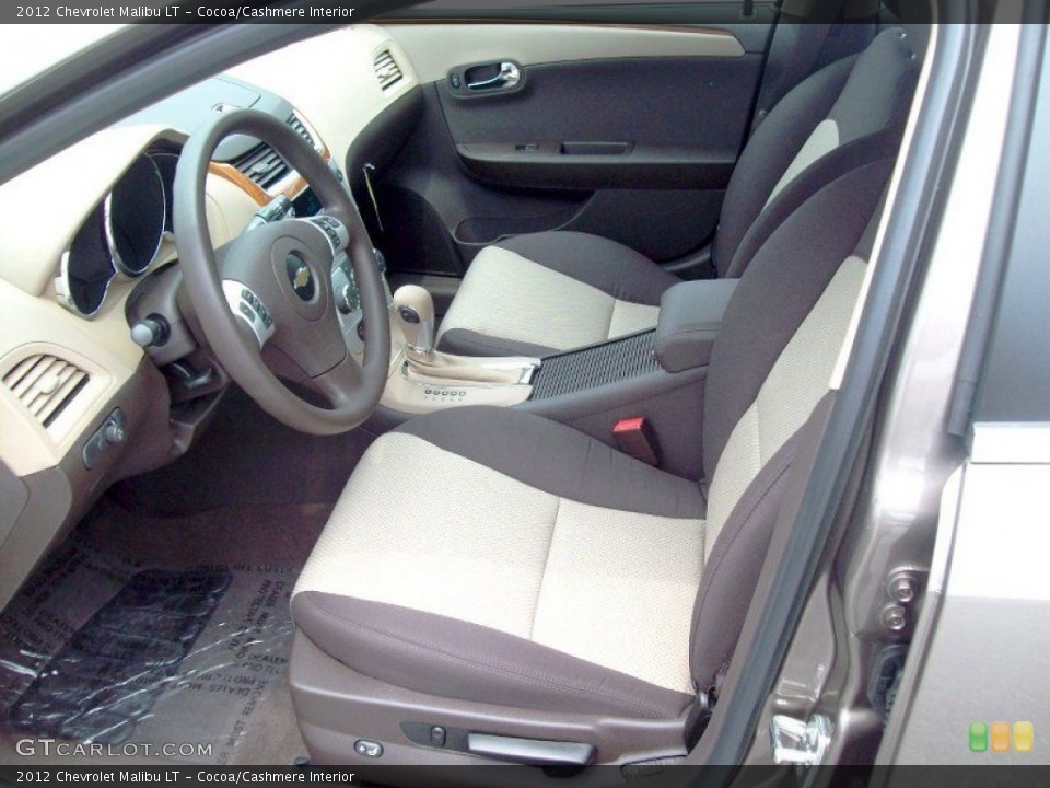 Cocoa/Cashmere Interior Photo for the 2012 Chevrolet Malibu LT #51500827