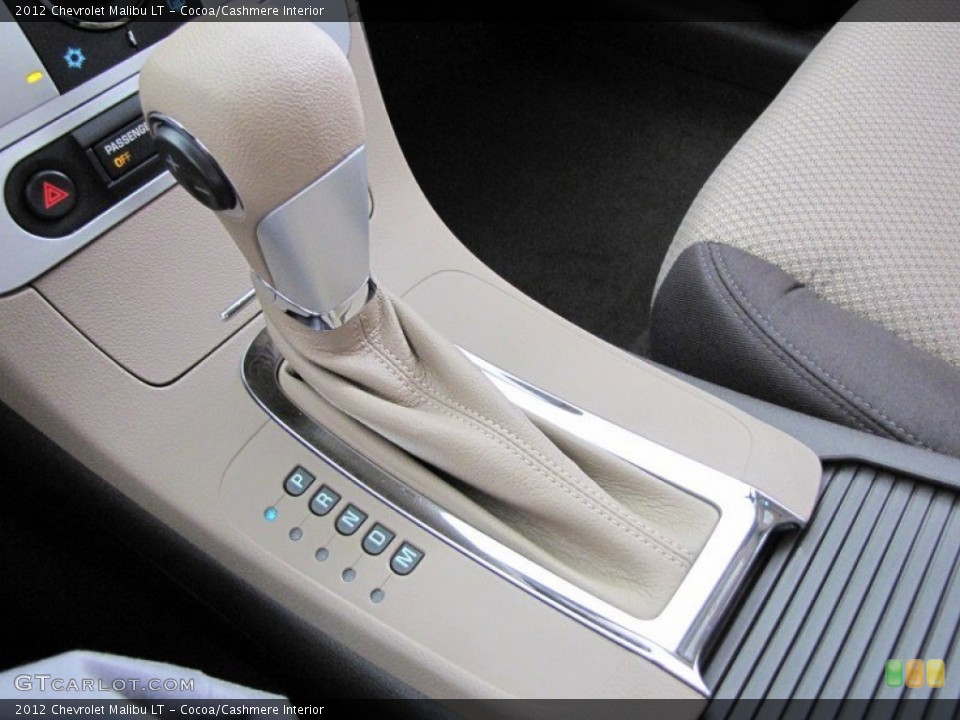 Cocoa/Cashmere Interior Transmission for the 2012 Chevrolet Malibu LT #51501256