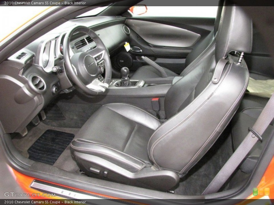 Black Interior Photo for the 2010 Chevrolet Camaro SS Coupe #51501583