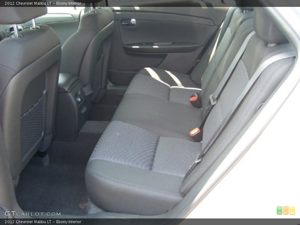 Ebony Interior Photo for the 2012 Chevrolet Malibu LT #51502174