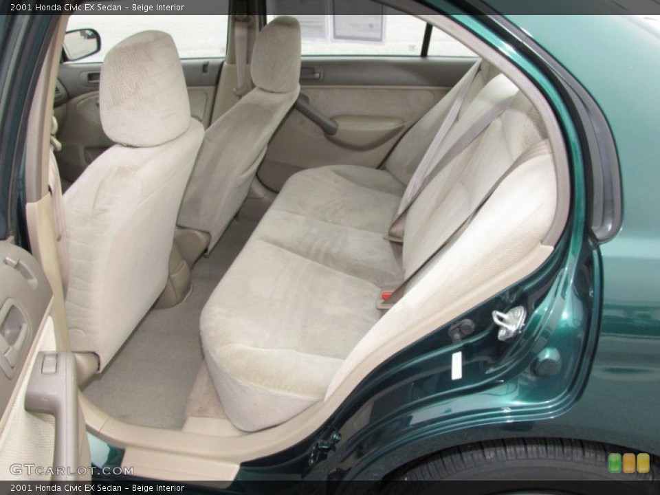 Beige Interior Photo for the 2001 Honda Civic EX Sedan #51502450