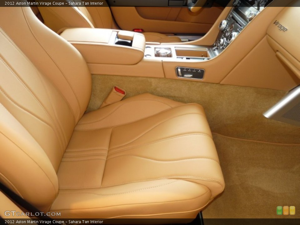 Sahara Tan 2012 Aston Martin Virage Interiors