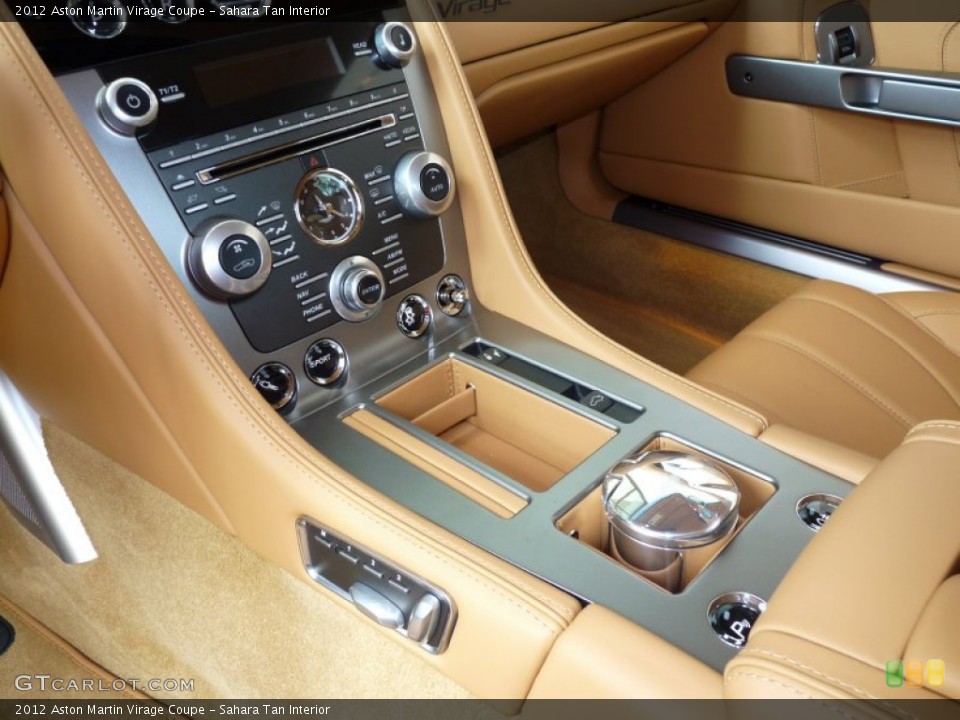 Sahara Tan Interior Controls for the 2012 Aston Martin Virage Coupe #51503527