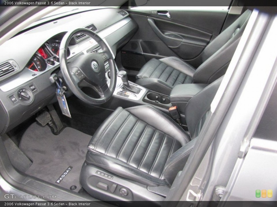Black Interior Photo for the 2006 Volkswagen Passat 3.6 Sedan #51503710