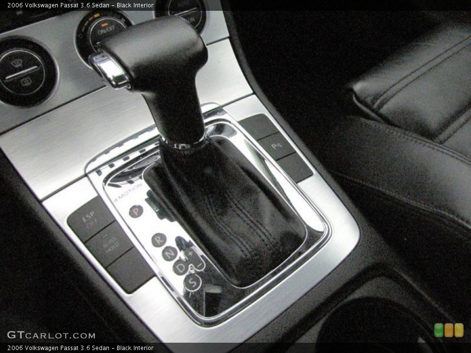 Black Interior Transmission for the 2006 Volkswagen Passat 3.6 Sedan #51504013