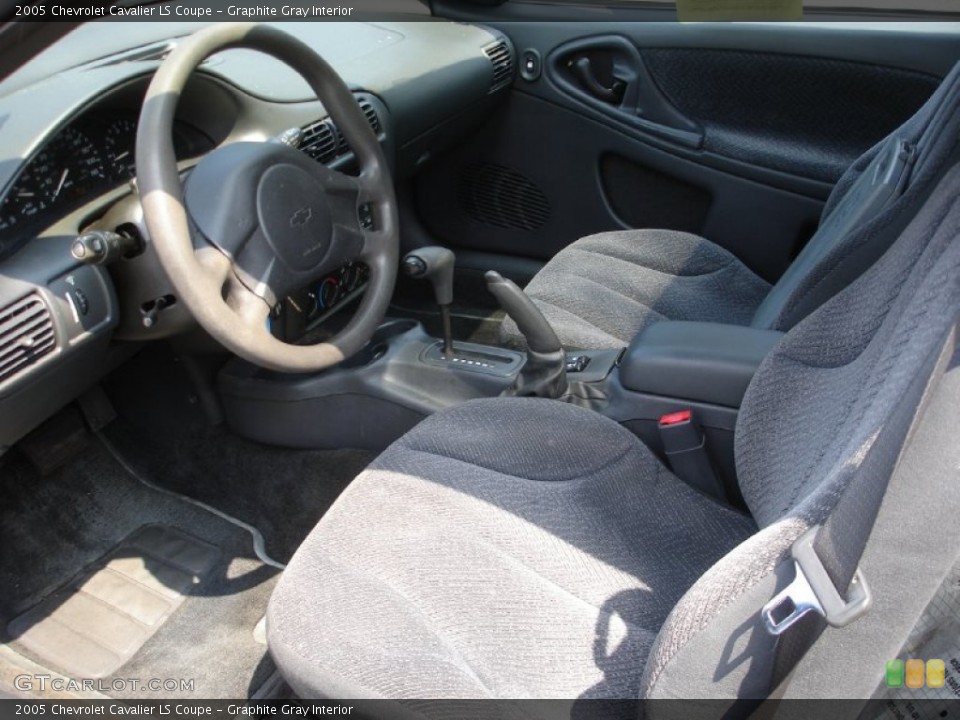 Graphite Gray Interior Photo for the 2005 Chevrolet Cavalier LS Coupe #51505132