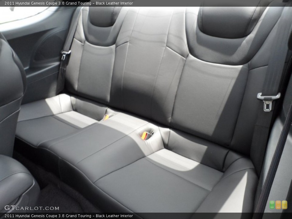 Black Leather Interior Photo for the 2011 Hyundai Genesis Coupe 3.8 Grand Touring #51508264