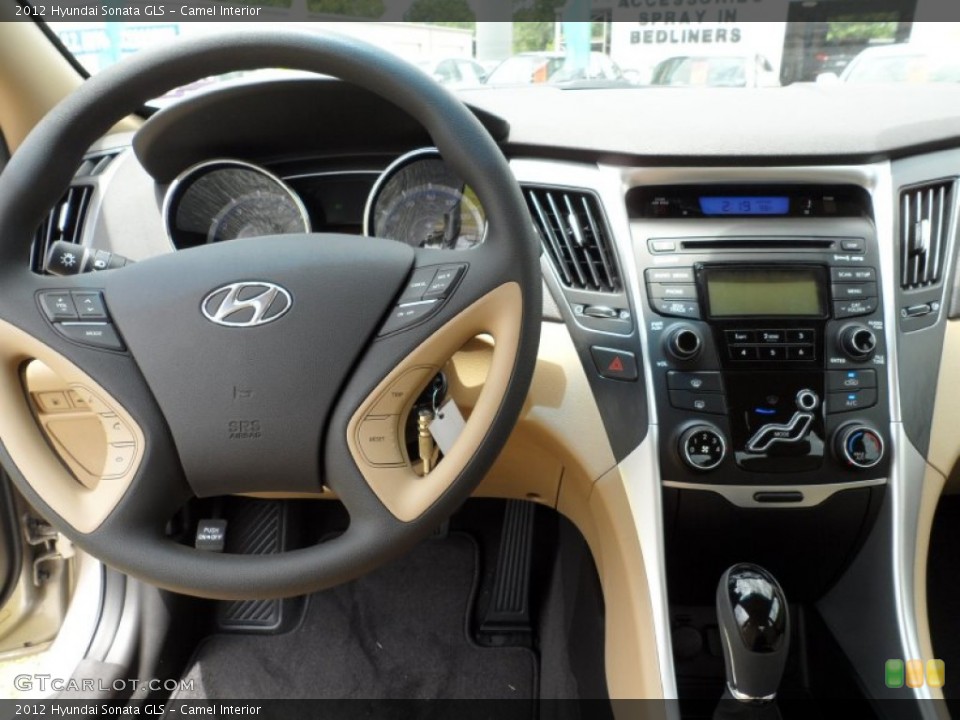 Camel Interior Dashboard for the 2012 Hyundai Sonata GLS #51508840