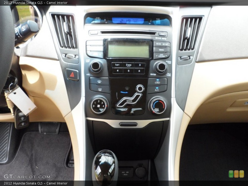 Camel Interior Controls for the 2012 Hyundai Sonata GLS #51508855
