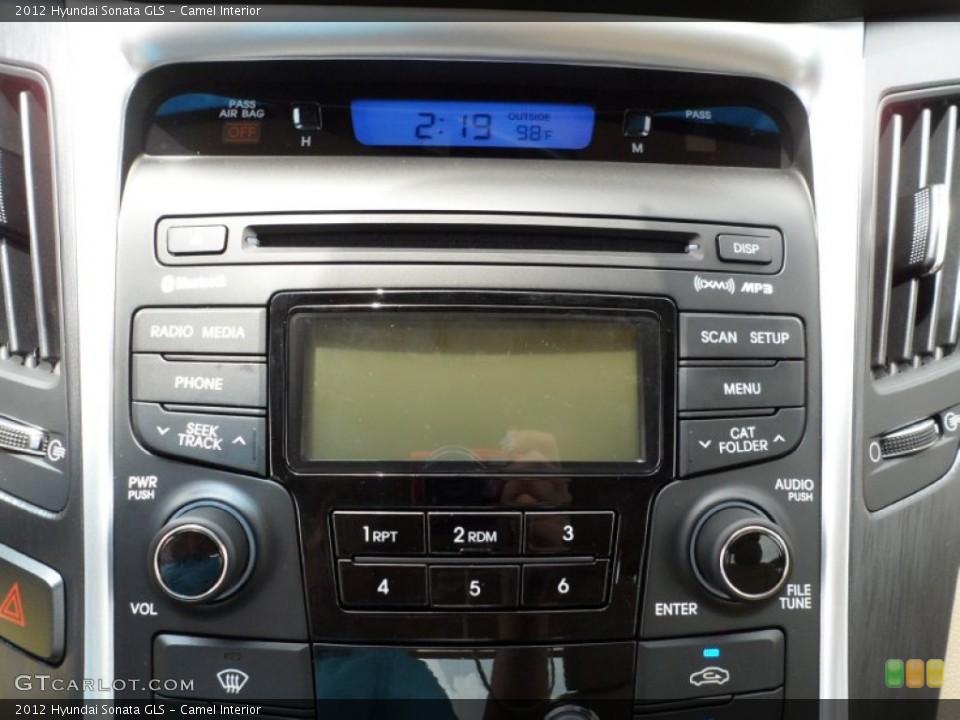 Camel Interior Controls for the 2012 Hyundai Sonata GLS #51508873