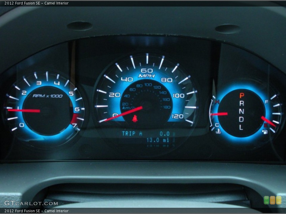 Camel Interior Gauges for the 2012 Ford Fusion SE #51510436
