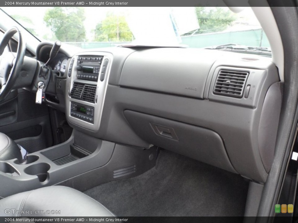Midnight Grey Interior Dashboard for the 2004 Mercury Mountaineer V8 Premier AWD #51510520