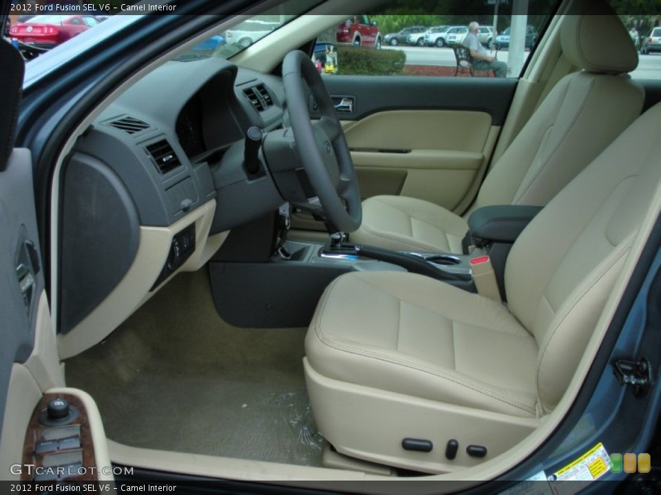 Camel Interior Photo for the 2012 Ford Fusion SEL V6 #51510568