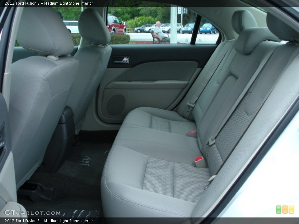 Medium Light Stone Interior Photo for the 2012 Ford Fusion S #51510769