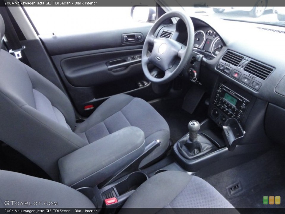 Black Interior Photo for the 2004 Volkswagen Jetta GLS TDI Sedan #51511567