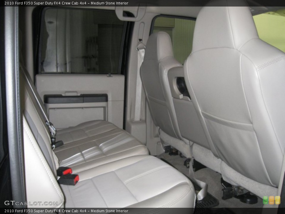 Medium Stone Interior Photo for the 2010 Ford F350 Super Duty FX4 Crew Cab 4x4 #51512032