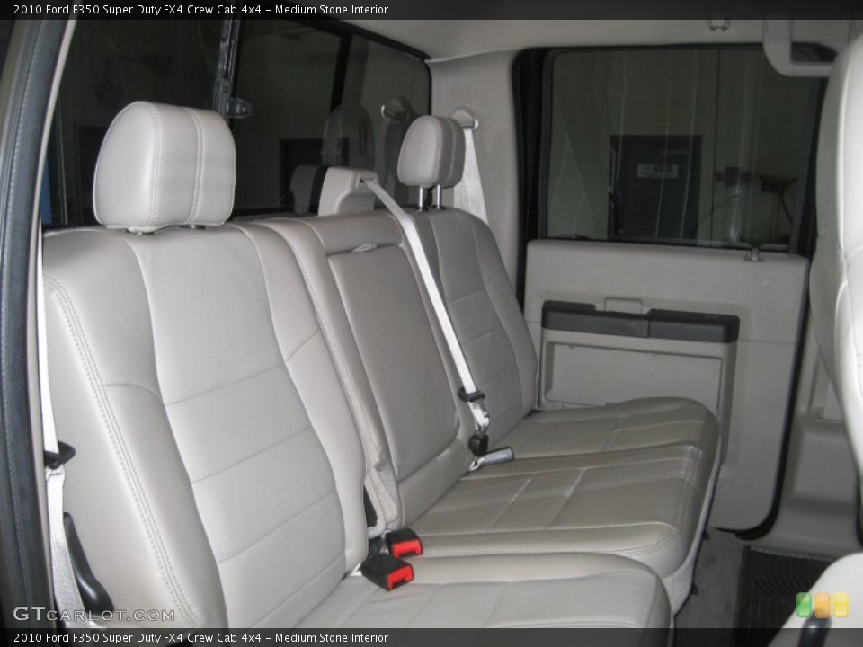 Medium Stone Interior Photo for the 2010 Ford F350 Super Duty FX4 Crew Cab 4x4 #51512046