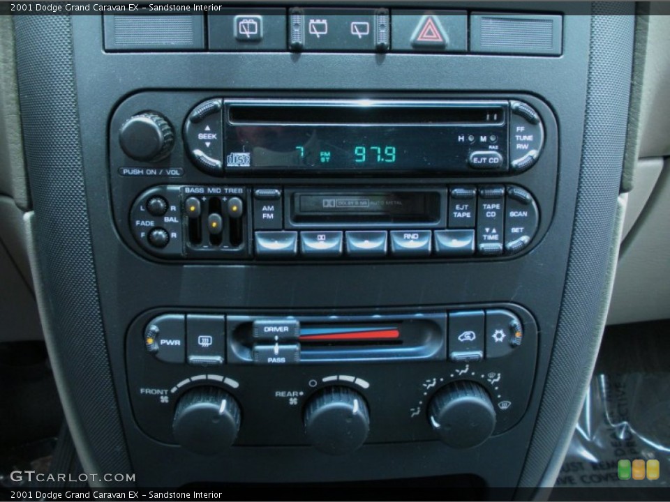 Sandstone Interior Controls for the 2001 Dodge Grand Caravan EX #51512350