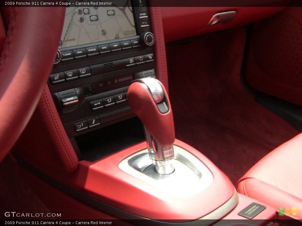 Carrera Red Interior Transmission for the 2009 Porsche 911 Carrera 4 Coupe #51514180