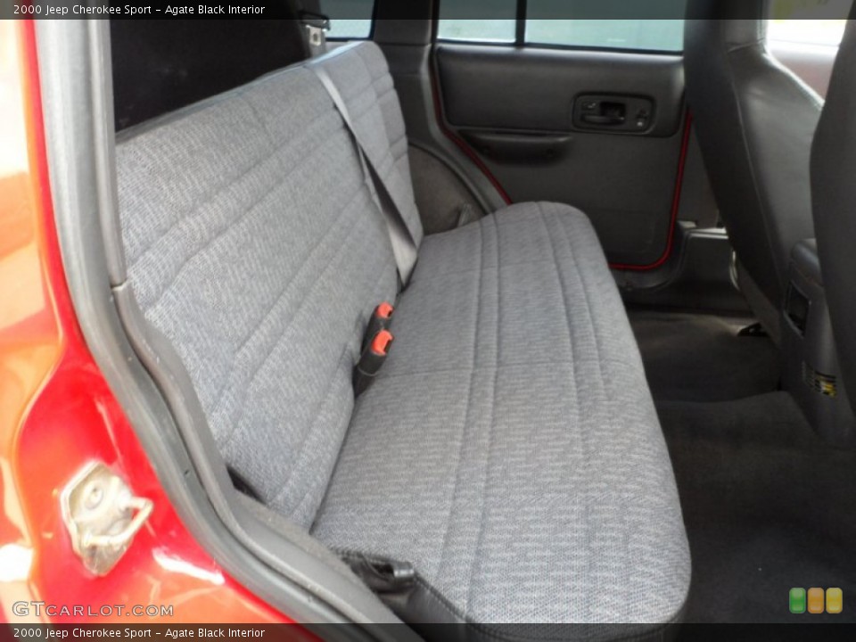 Agate Black Interior Photo for the 2000 Jeep Cherokee Sport #51518413