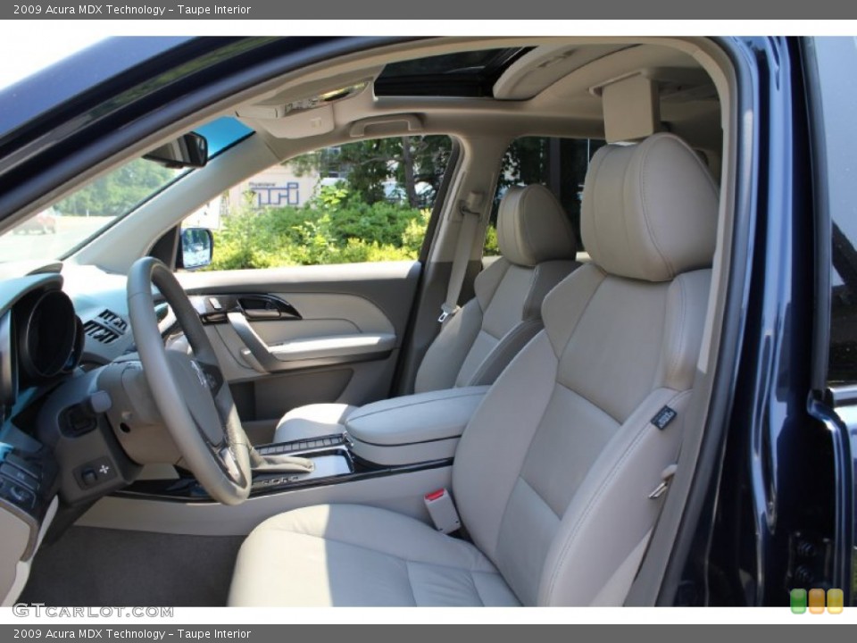 Taupe Interior Photo for the 2009 Acura MDX Technology #51519127