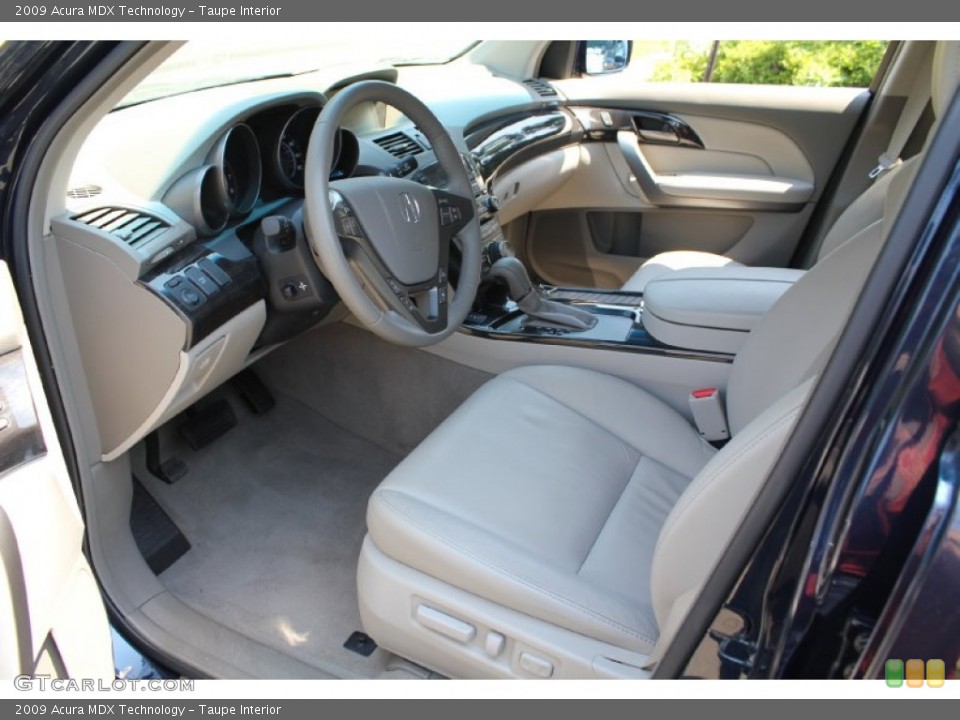 Taupe Interior Photo for the 2009 Acura MDX Technology #51519142