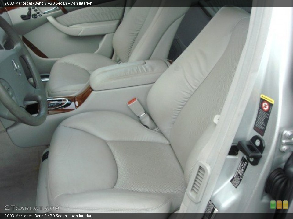 Ash Interior Photo for the 2003 Mercedes-Benz S 430 Sedan #51519163