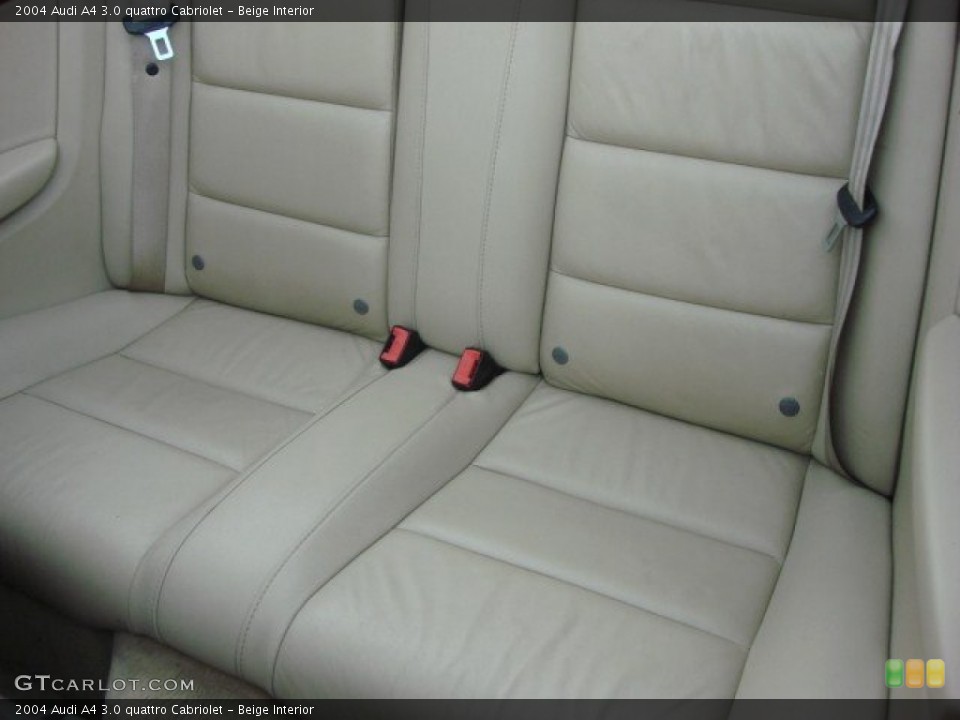 Beige Interior Photo for the 2004 Audi A4 3.0 quattro Cabriolet #51521350