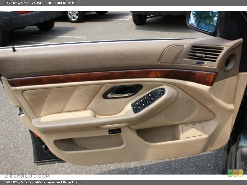 Sand Beige Interior Door Panel for the 1997 BMW 5 Series 540i Sedan #51524551