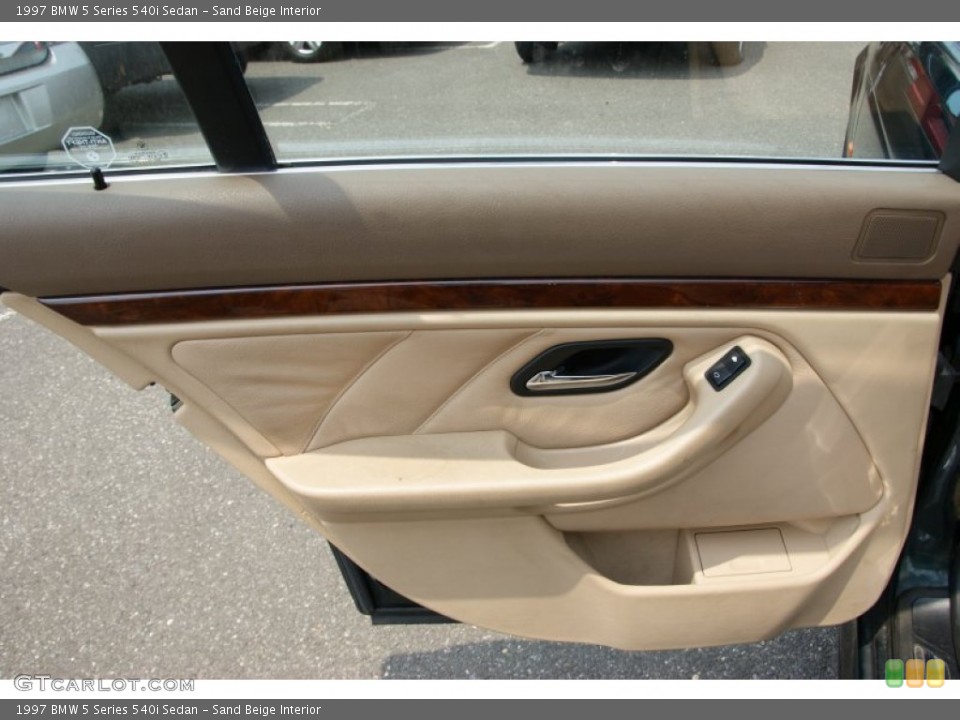 Sand Beige Interior Door Panel for the 1997 BMW 5 Series 540i Sedan #51524587