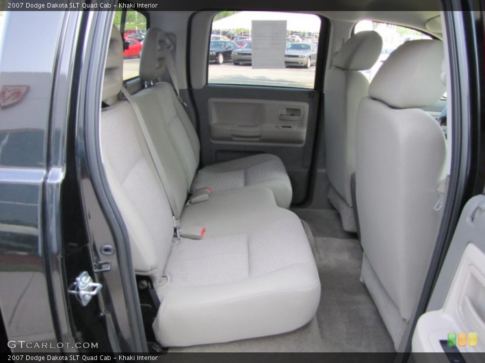 Khaki Interior Photo for the 2007 Dodge Dakota SLT Quad Cab #51526690