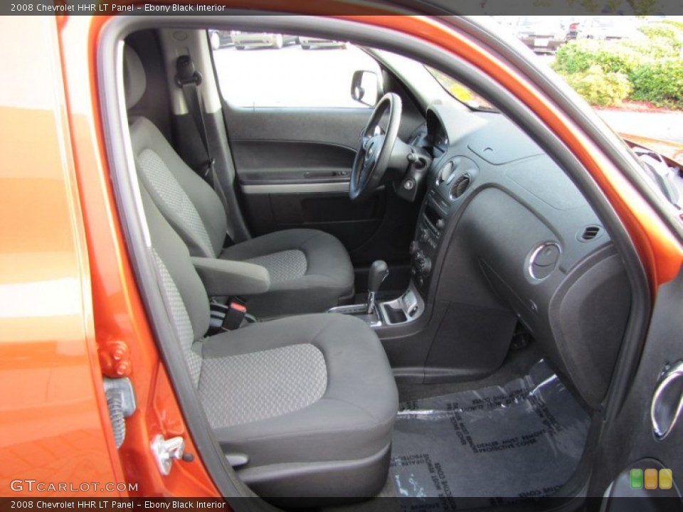 Ebony Black Interior Photo for the 2008 Chevrolet HHR LT Panel #51528892
