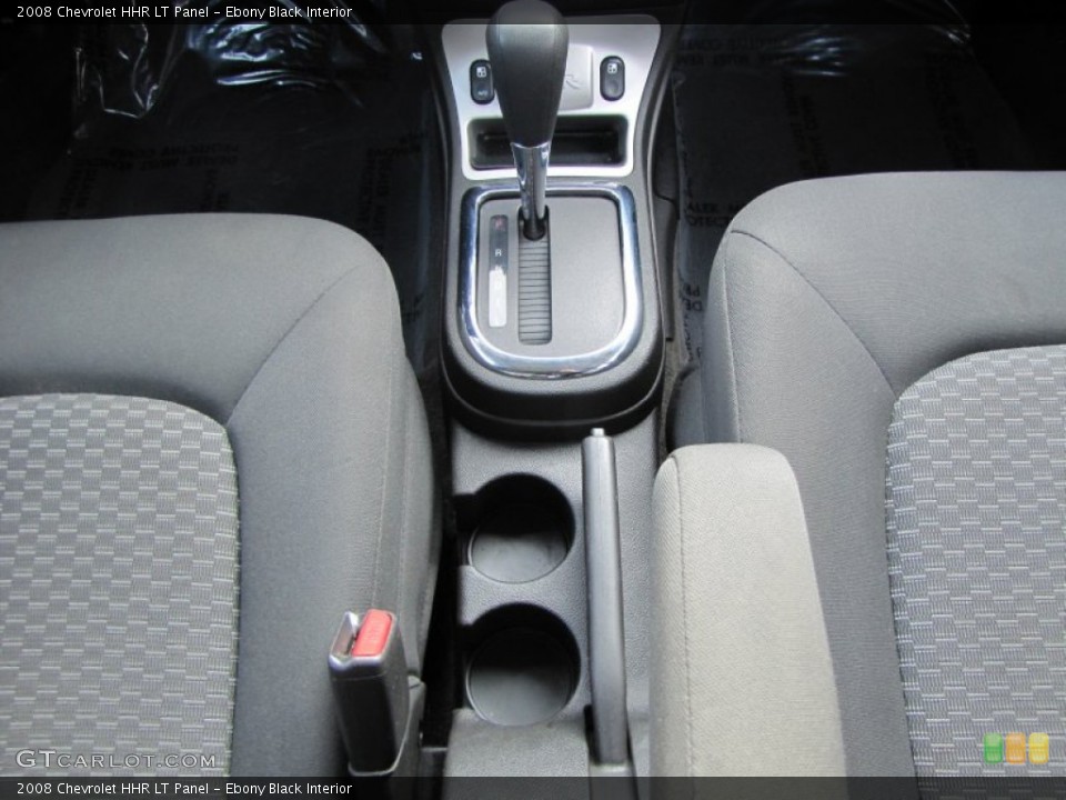 Ebony Black Interior Transmission for the 2008 Chevrolet HHR LT Panel #51528937