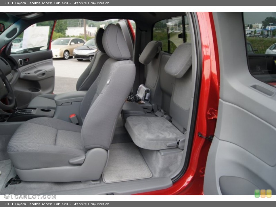 Graphite Gray Interior Photo for the 2011 Toyota Tacoma Access Cab 4x4 #51529156